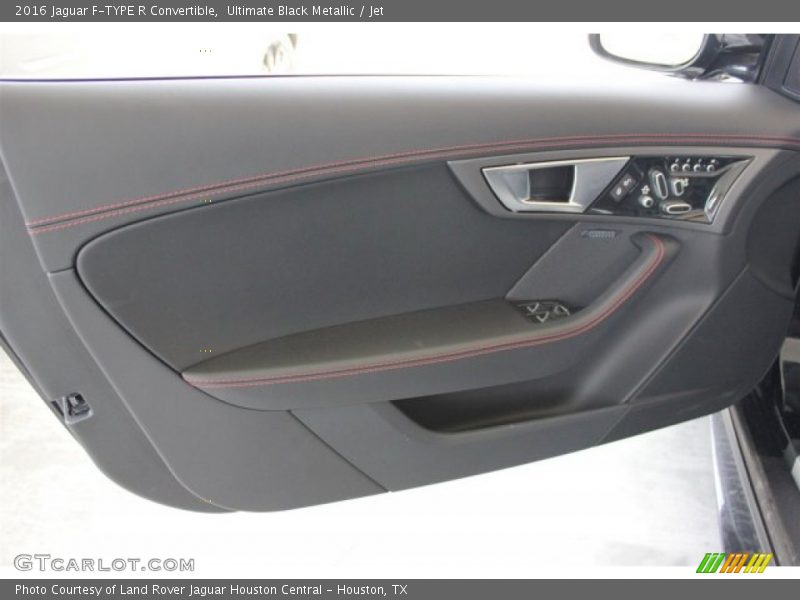 Ultimate Black Metallic / Jet 2016 Jaguar F-TYPE R Convertible