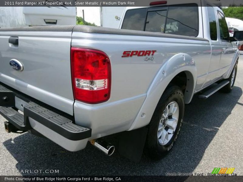 Silver Metallic / Medium Dark Flint 2011 Ford Ranger XLT SuperCab 4x4