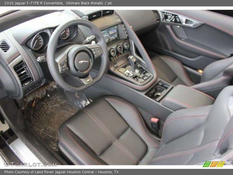 Jet Interior - 2016 F-TYPE R Convertible 