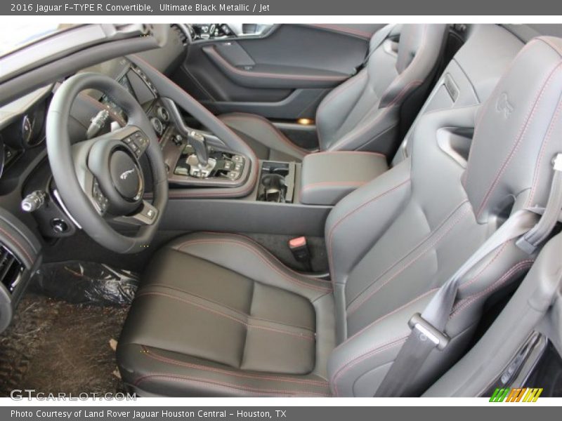 Front Seat of 2016 F-TYPE R Convertible