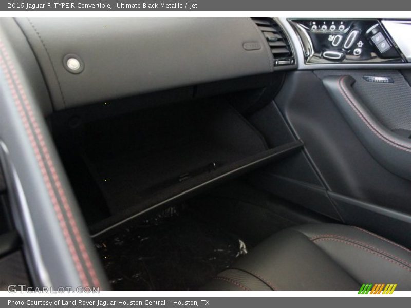 Ultimate Black Metallic / Jet 2016 Jaguar F-TYPE R Convertible