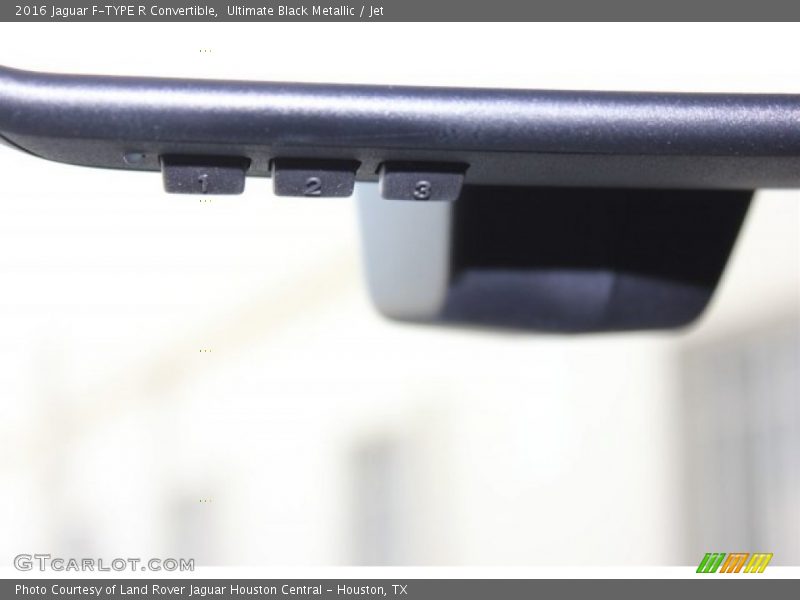 Ultimate Black Metallic / Jet 2016 Jaguar F-TYPE R Convertible