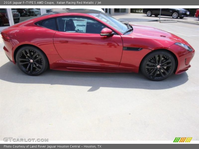 Italian Racing Red Metallic / Jet 2016 Jaguar F-TYPE S AWD Coupe