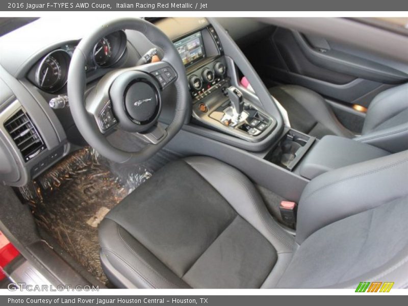 Jet Interior - 2016 F-TYPE S AWD Coupe 