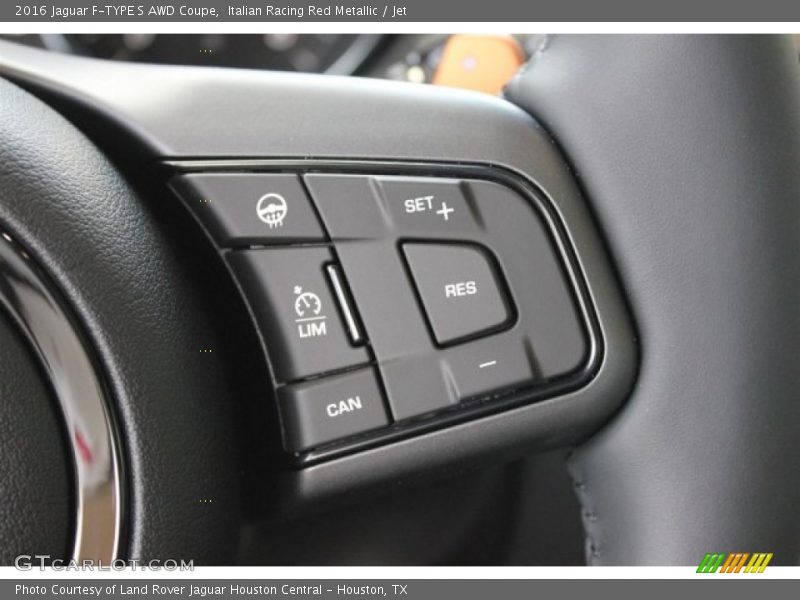 Controls of 2016 F-TYPE S AWD Coupe
