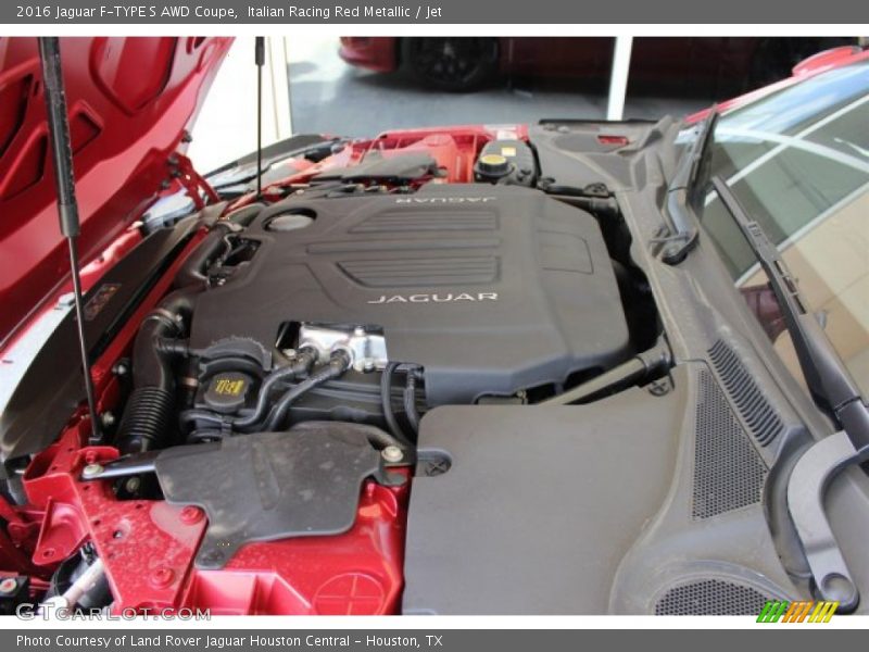 Italian Racing Red Metallic / Jet 2016 Jaguar F-TYPE S AWD Coupe