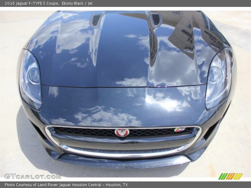 Ebony Black / Jet 2016 Jaguar F-TYPE S Coupe