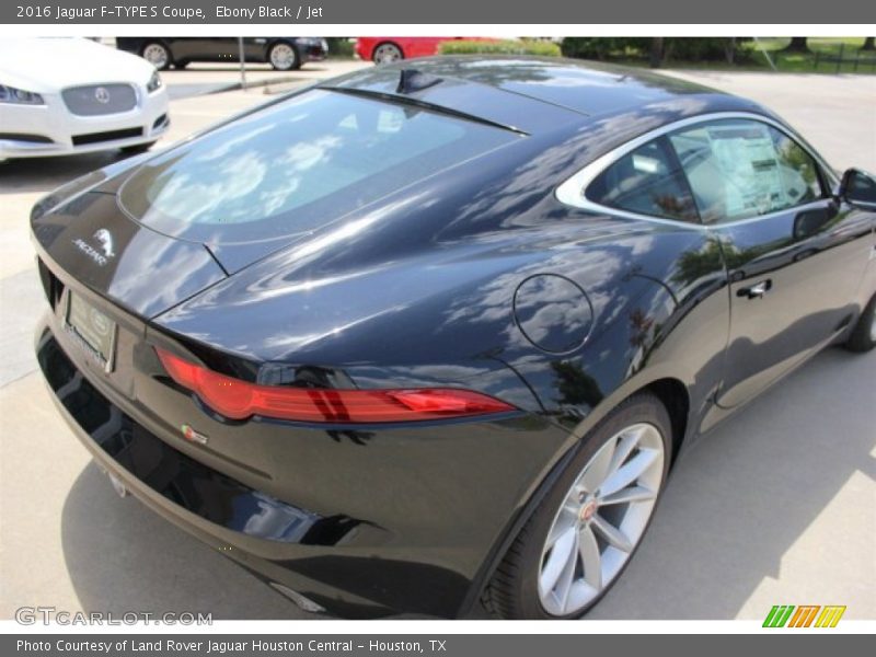 Ebony Black / Jet 2016 Jaguar F-TYPE S Coupe