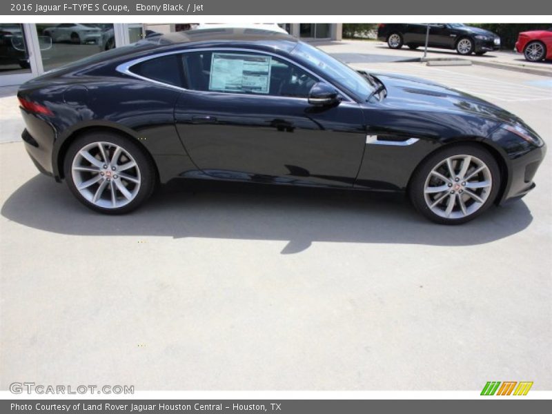  2016 F-TYPE S Coupe Ebony Black