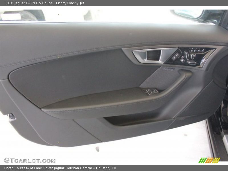 Ebony Black / Jet 2016 Jaguar F-TYPE S Coupe
