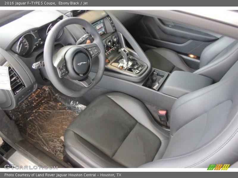 Ebony Black / Jet 2016 Jaguar F-TYPE S Coupe