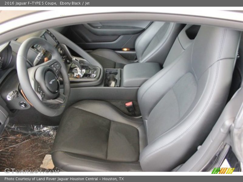 Ebony Black / Jet 2016 Jaguar F-TYPE S Coupe