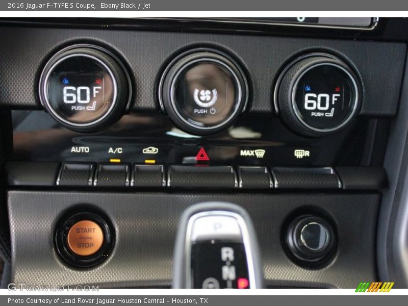 Ebony Black / Jet 2016 Jaguar F-TYPE S Coupe