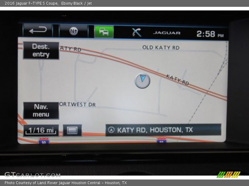 Ebony Black / Jet 2016 Jaguar F-TYPE S Coupe