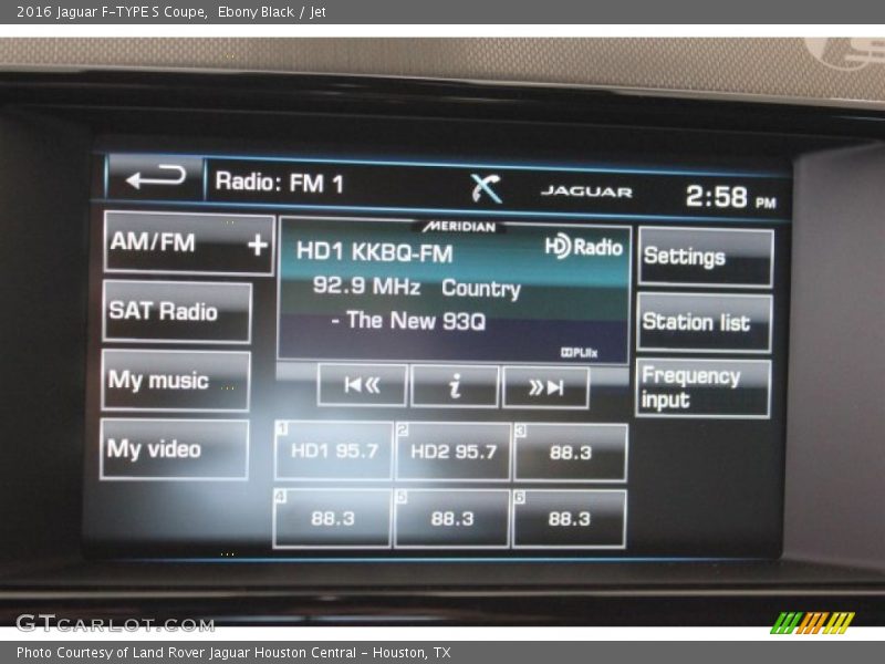 Ebony Black / Jet 2016 Jaguar F-TYPE S Coupe