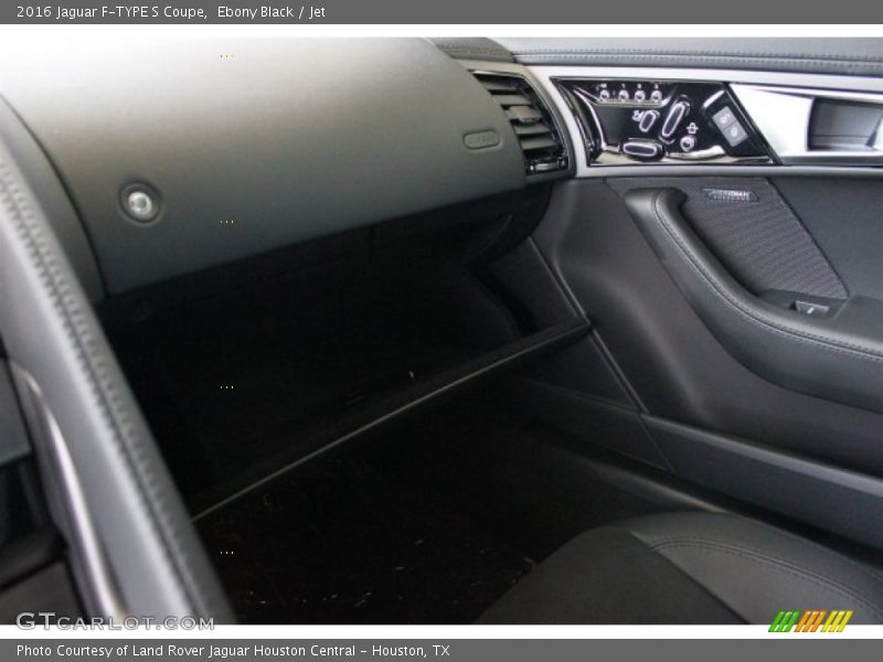 Ebony Black / Jet 2016 Jaguar F-TYPE S Coupe