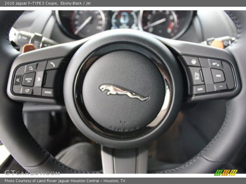 Ebony Black / Jet 2016 Jaguar F-TYPE S Coupe