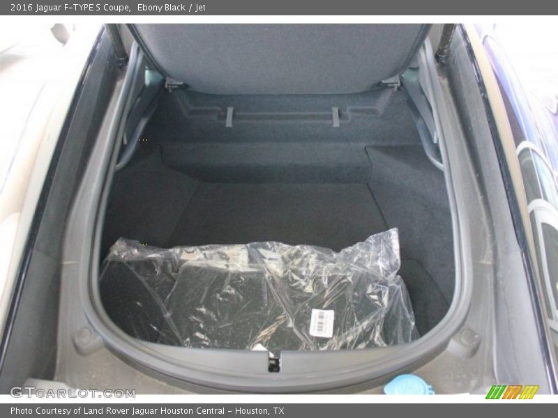 Ebony Black / Jet 2016 Jaguar F-TYPE S Coupe