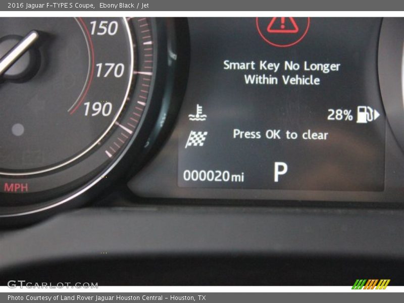 Ebony Black / Jet 2016 Jaguar F-TYPE S Coupe