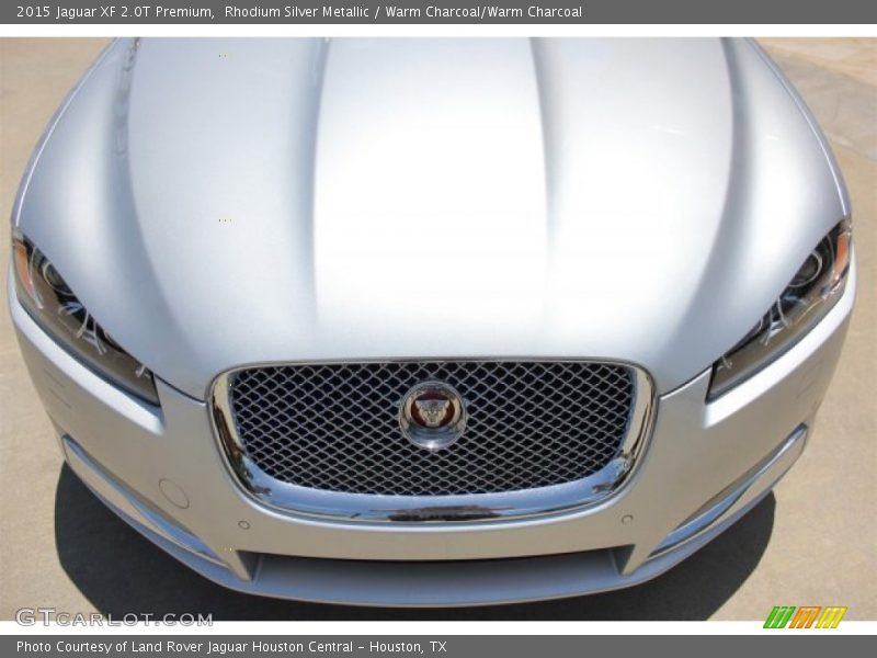 Rhodium Silver Metallic / Warm Charcoal/Warm Charcoal 2015 Jaguar XF 2.0T Premium