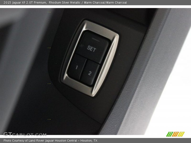 Rhodium Silver Metallic / Warm Charcoal/Warm Charcoal 2015 Jaguar XF 2.0T Premium