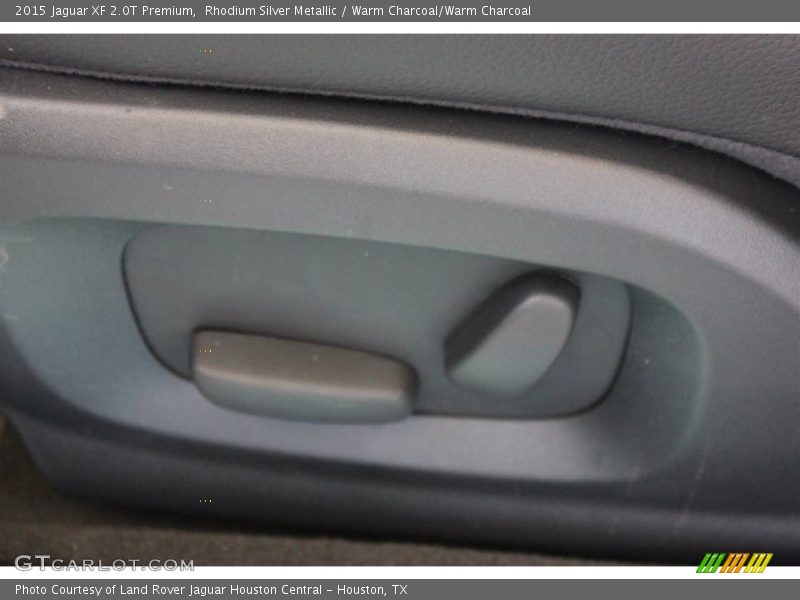 Rhodium Silver Metallic / Warm Charcoal/Warm Charcoal 2015 Jaguar XF 2.0T Premium