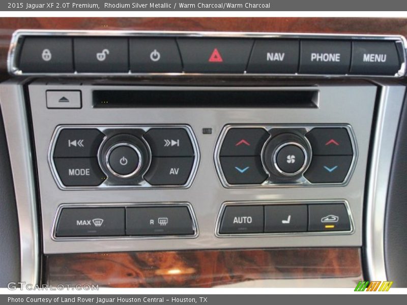 Rhodium Silver Metallic / Warm Charcoal/Warm Charcoal 2015 Jaguar XF 2.0T Premium