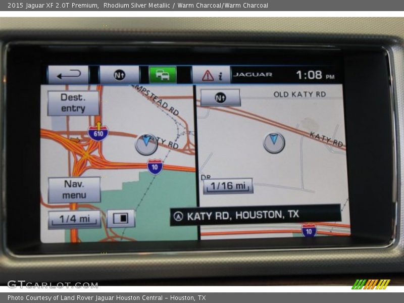 Rhodium Silver Metallic / Warm Charcoal/Warm Charcoal 2015 Jaguar XF 2.0T Premium