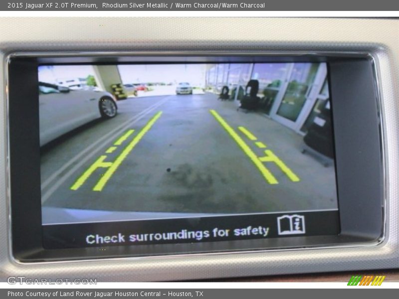 Rhodium Silver Metallic / Warm Charcoal/Warm Charcoal 2015 Jaguar XF 2.0T Premium
