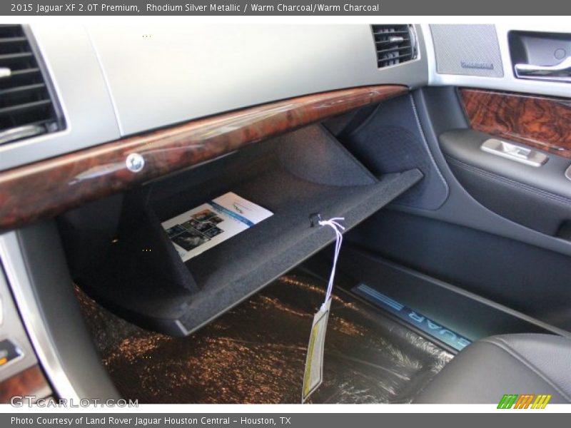 Rhodium Silver Metallic / Warm Charcoal/Warm Charcoal 2015 Jaguar XF 2.0T Premium