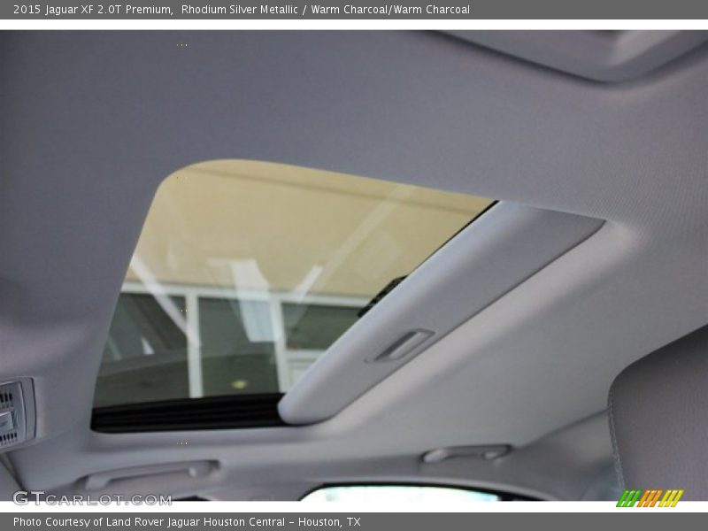 Rhodium Silver Metallic / Warm Charcoal/Warm Charcoal 2015 Jaguar XF 2.0T Premium