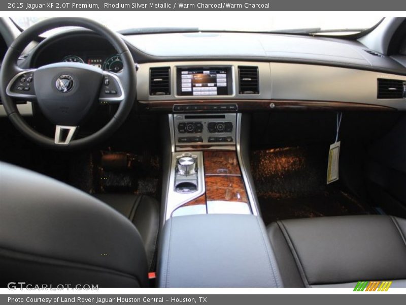 Rhodium Silver Metallic / Warm Charcoal/Warm Charcoal 2015 Jaguar XF 2.0T Premium