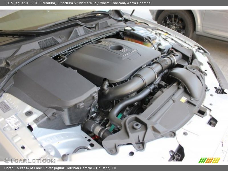 Rhodium Silver Metallic / Warm Charcoal/Warm Charcoal 2015 Jaguar XF 2.0T Premium