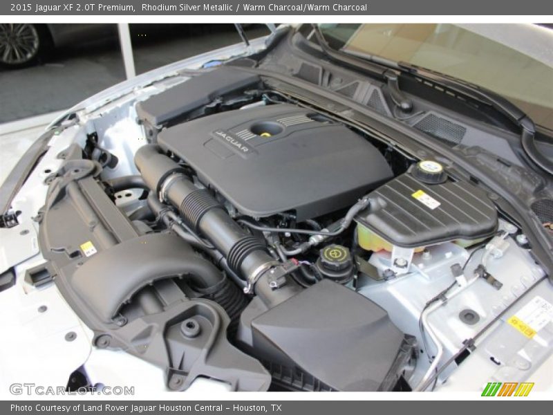 Rhodium Silver Metallic / Warm Charcoal/Warm Charcoal 2015 Jaguar XF 2.0T Premium