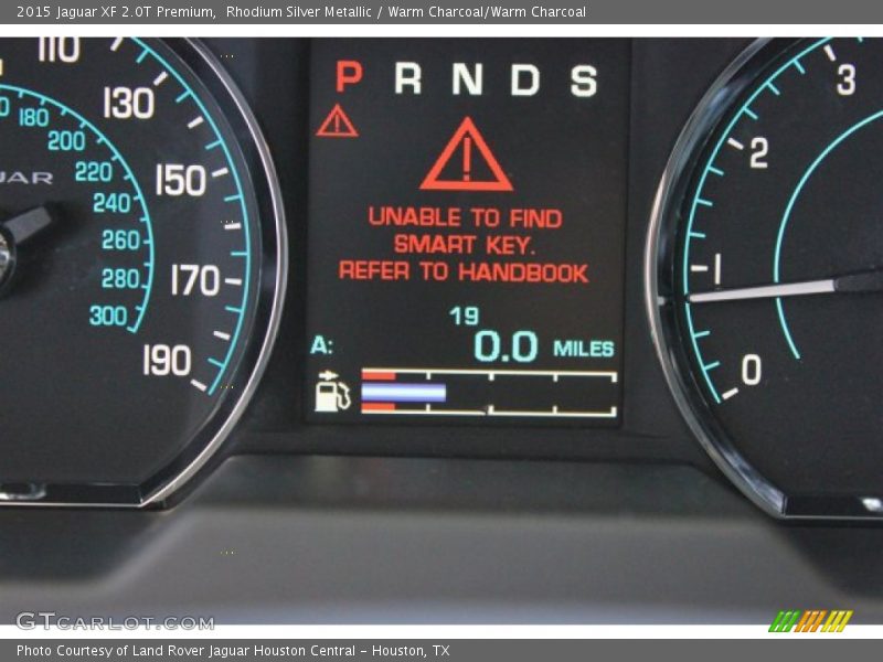 Rhodium Silver Metallic / Warm Charcoal/Warm Charcoal 2015 Jaguar XF 2.0T Premium