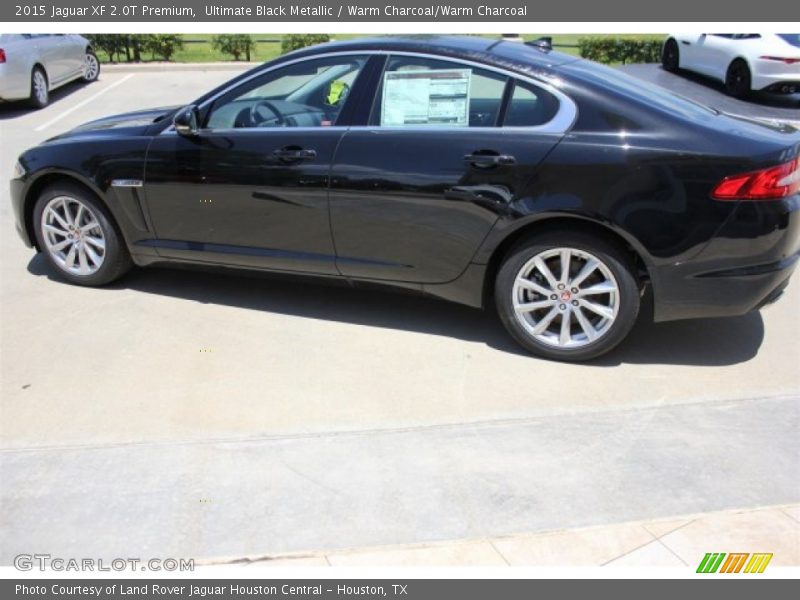 Ultimate Black Metallic / Warm Charcoal/Warm Charcoal 2015 Jaguar XF 2.0T Premium