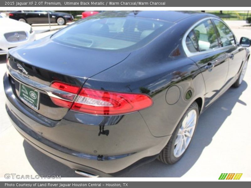 Ultimate Black Metallic / Warm Charcoal/Warm Charcoal 2015 Jaguar XF 2.0T Premium