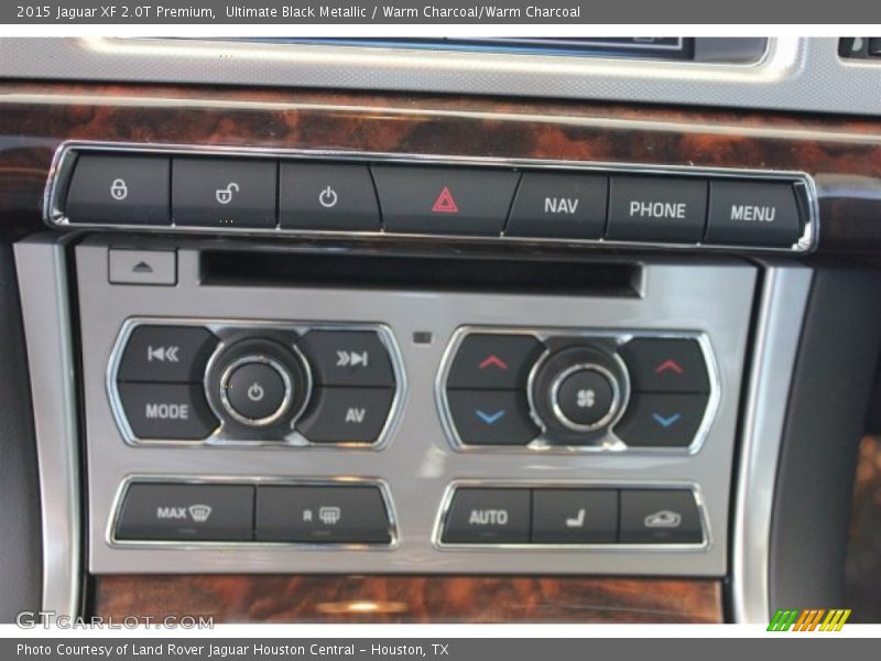 Ultimate Black Metallic / Warm Charcoal/Warm Charcoal 2015 Jaguar XF 2.0T Premium