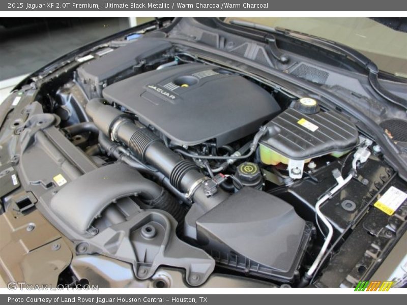 Ultimate Black Metallic / Warm Charcoal/Warm Charcoal 2015 Jaguar XF 2.0T Premium