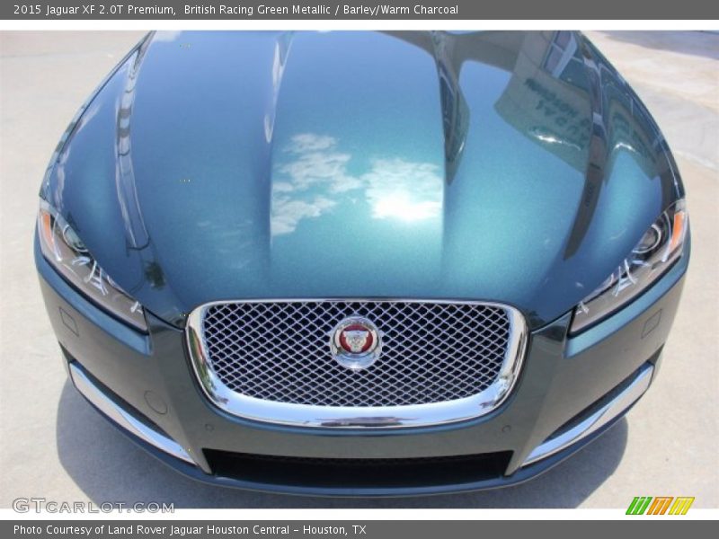 British Racing Green Metallic / Barley/Warm Charcoal 2015 Jaguar XF 2.0T Premium