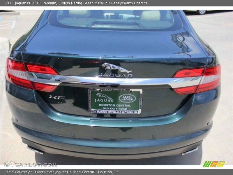 British Racing Green Metallic / Barley/Warm Charcoal 2015 Jaguar XF 2.0T Premium