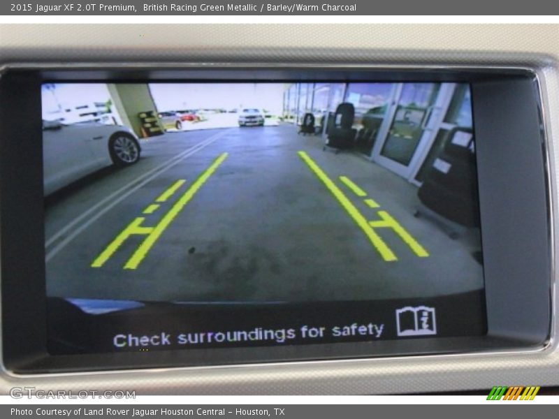 British Racing Green Metallic / Barley/Warm Charcoal 2015 Jaguar XF 2.0T Premium