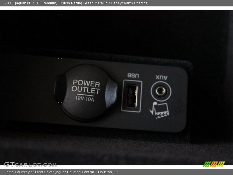 British Racing Green Metallic / Barley/Warm Charcoal 2015 Jaguar XF 2.0T Premium