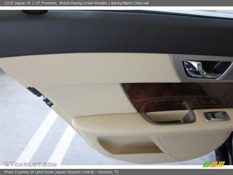 British Racing Green Metallic / Barley/Warm Charcoal 2015 Jaguar XF 2.0T Premium