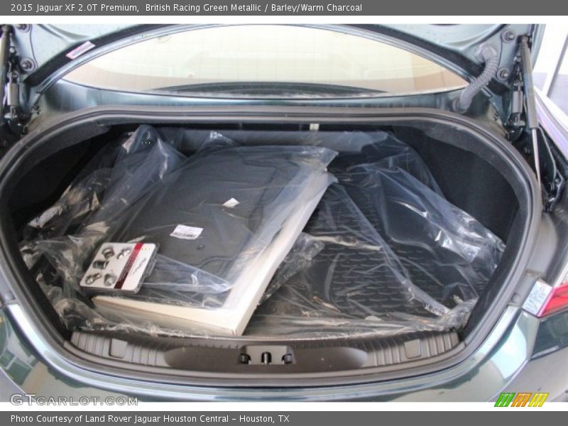 British Racing Green Metallic / Barley/Warm Charcoal 2015 Jaguar XF 2.0T Premium