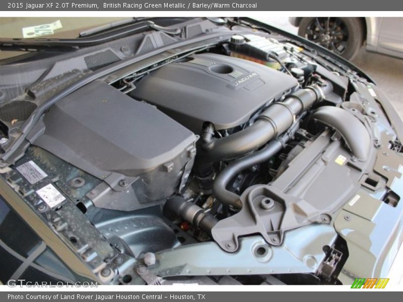 British Racing Green Metallic / Barley/Warm Charcoal 2015 Jaguar XF 2.0T Premium