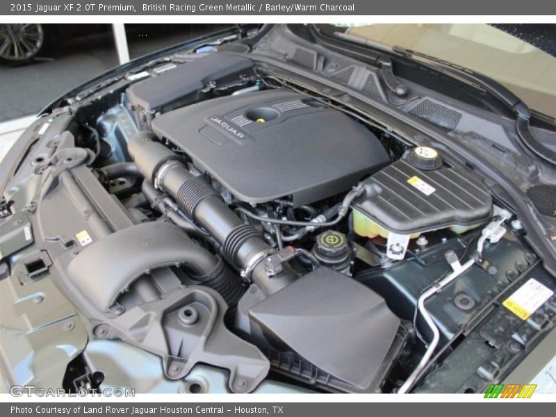 British Racing Green Metallic / Barley/Warm Charcoal 2015 Jaguar XF 2.0T Premium