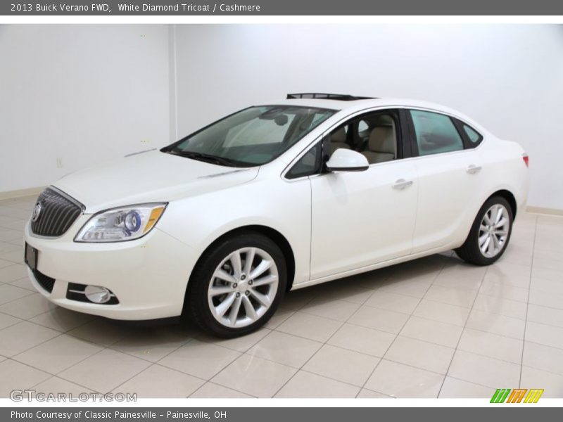 White Diamond Tricoat / Cashmere 2013 Buick Verano FWD