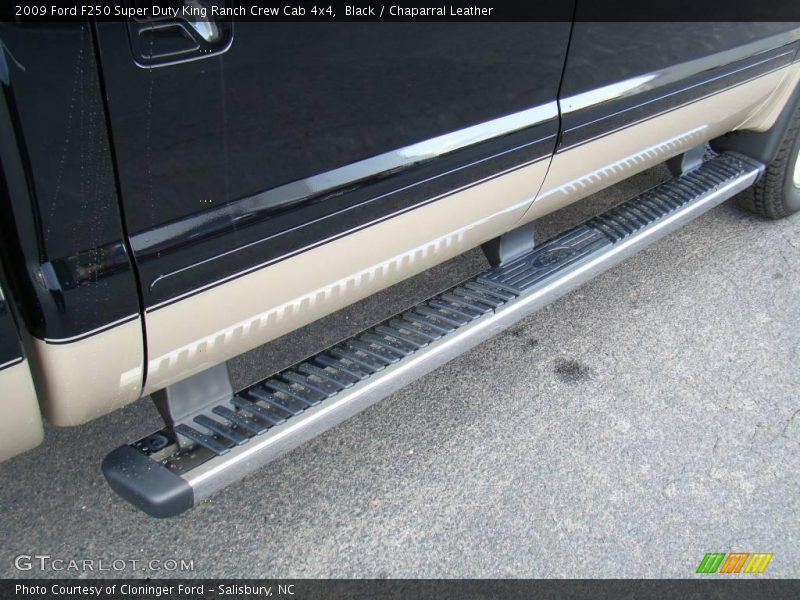 Black / Chaparral Leather 2009 Ford F250 Super Duty King Ranch Crew Cab 4x4
