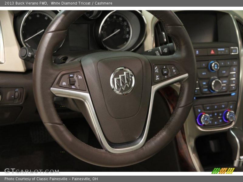 White Diamond Tricoat / Cashmere 2013 Buick Verano FWD